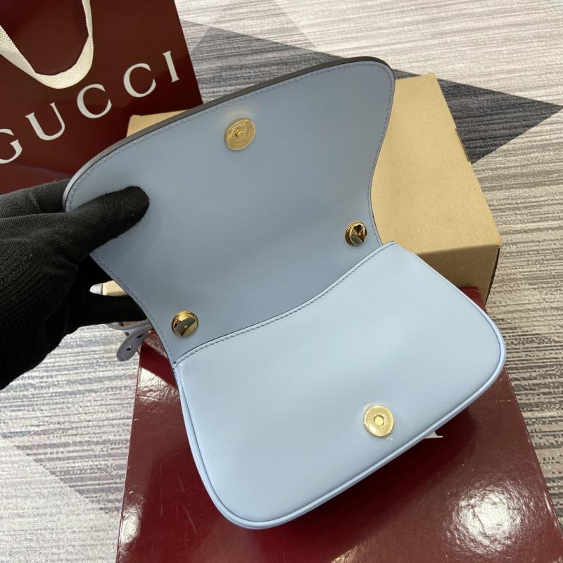 Gucci Blondie small shoulder bag Blue 815700