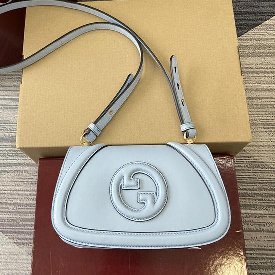 Gucci Blondie small shoulder bag Blue 815700