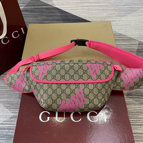 Gucci Large belt bag with print 834963