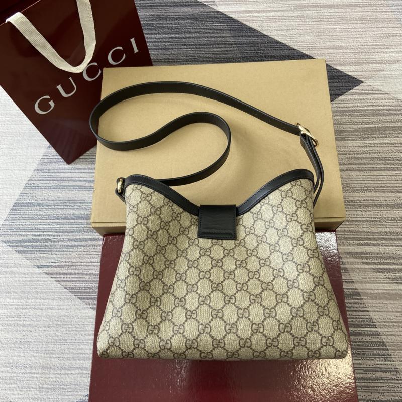 Gucci Paddlelock Medium Shoulder Bag 839021 Black