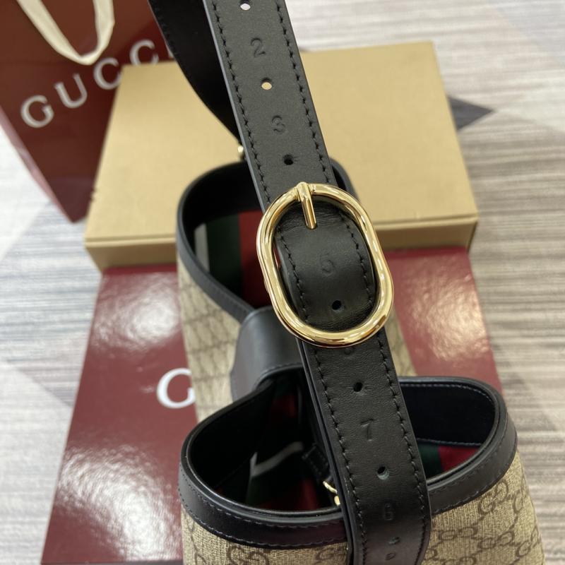 Gucci Paddlelock Medium Shoulder Bag 839021 Black