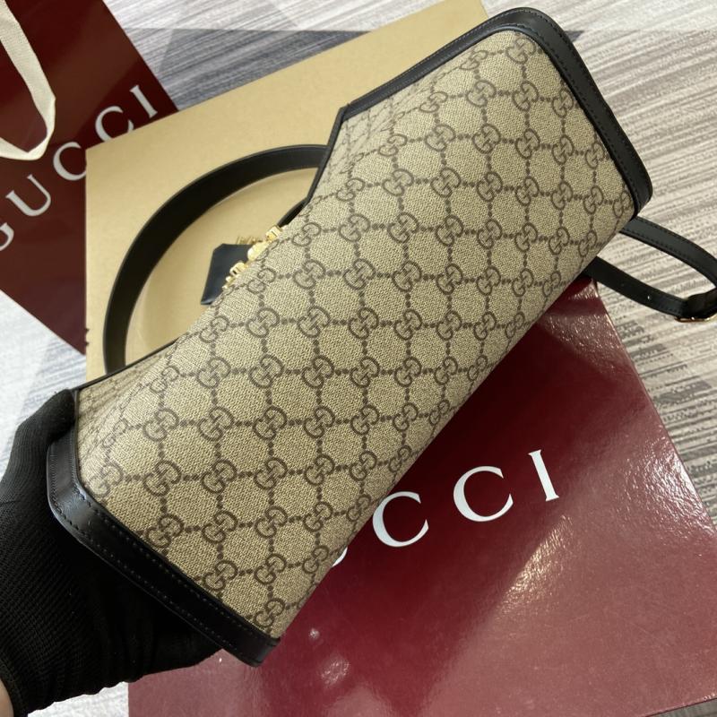 Gucci Padlock large top handle bag Black 838991