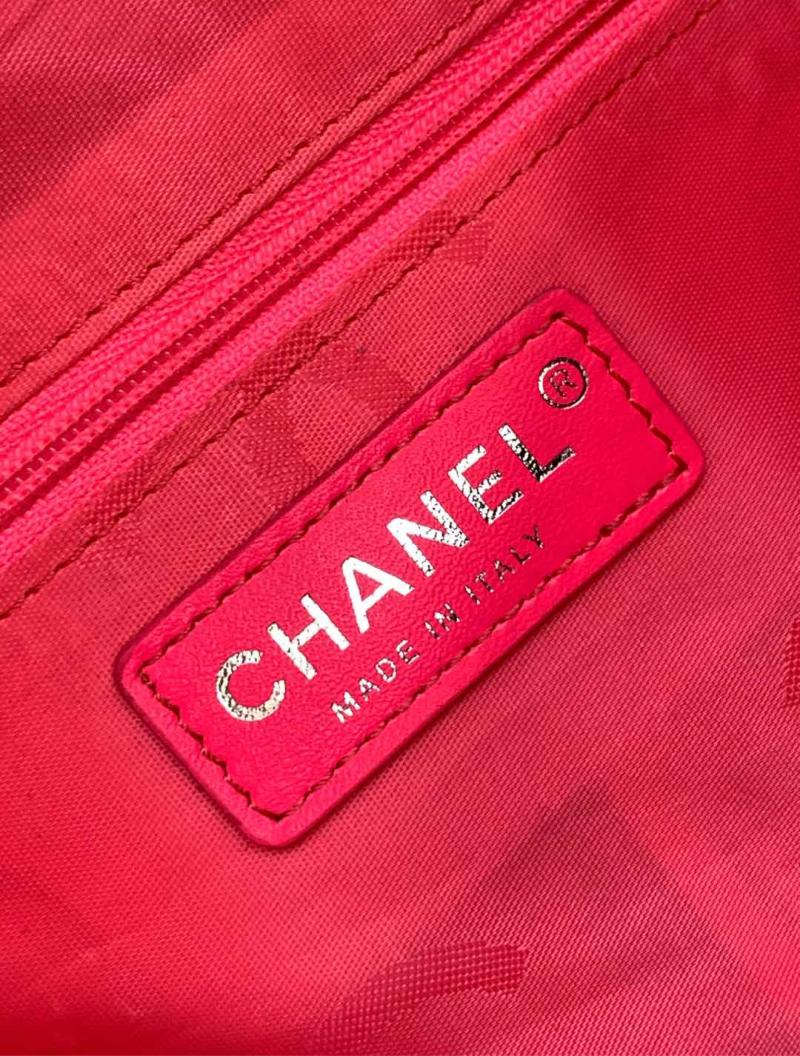 Large Chanel Calfskin Shoulder Bag Black AS6338