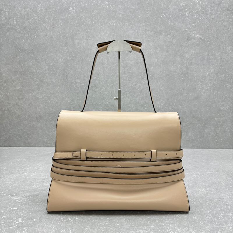 Large Moschino Tie Me bag Beige M8100