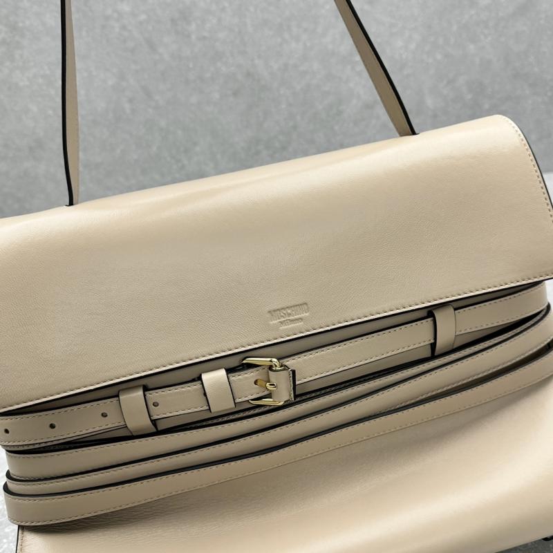 Large Moschino Tie Me bag Beige M8100