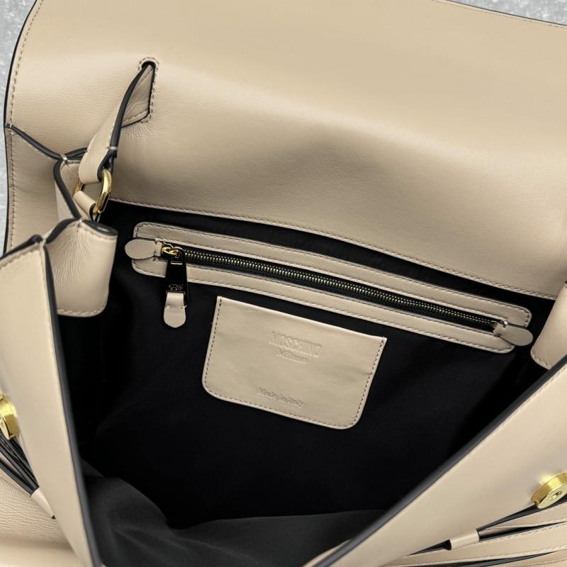 Large Moschino Tie Me bag Beige M8100