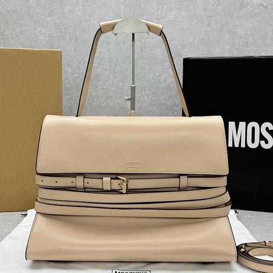 Large Moschino Tie Me bag Beige M8100