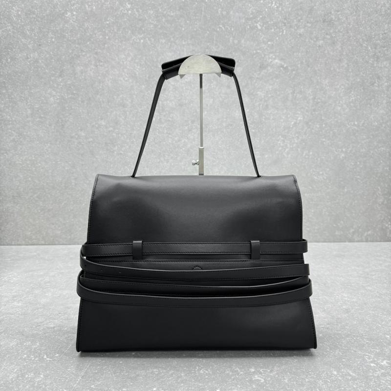 Large Moschino Tie Me bag Black M8100