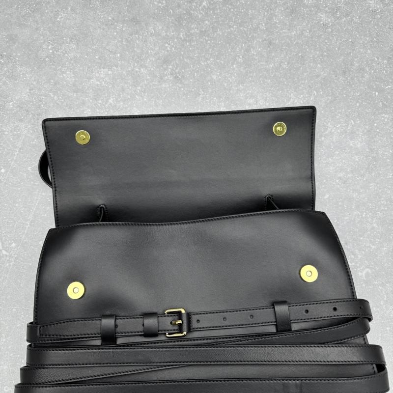 Large Moschino Tie Me bag Black M8100