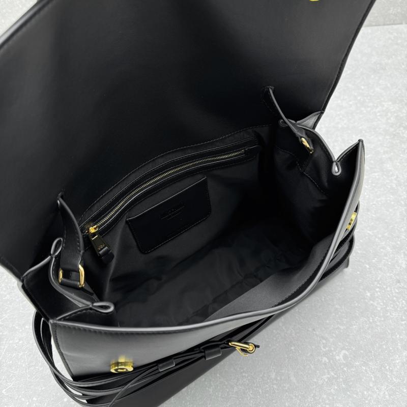 Large Moschino Tie Me bag Black M8100