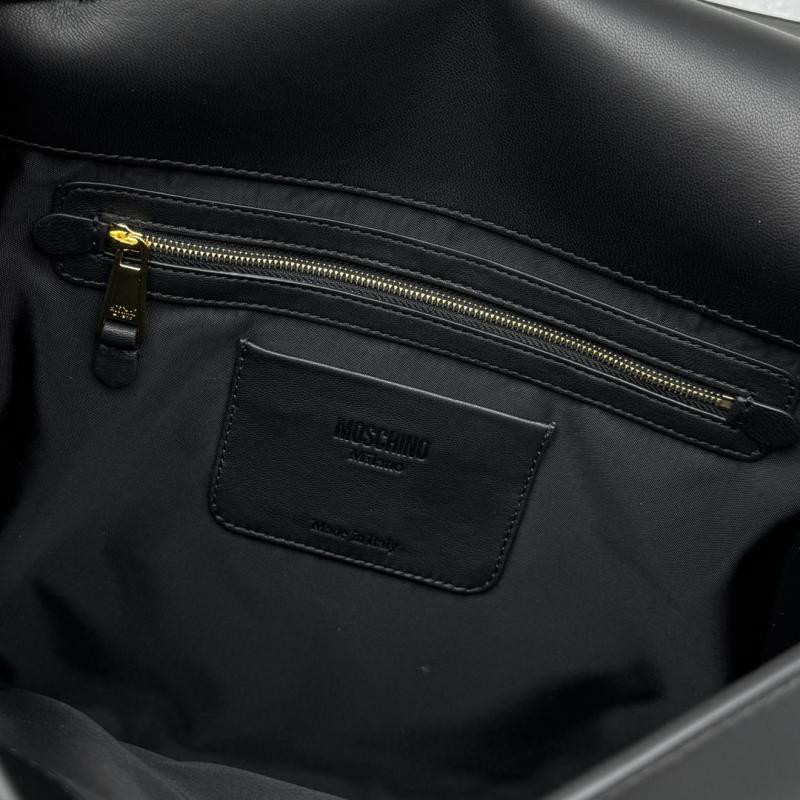 Large Moschino Tie Me bag Black M8100