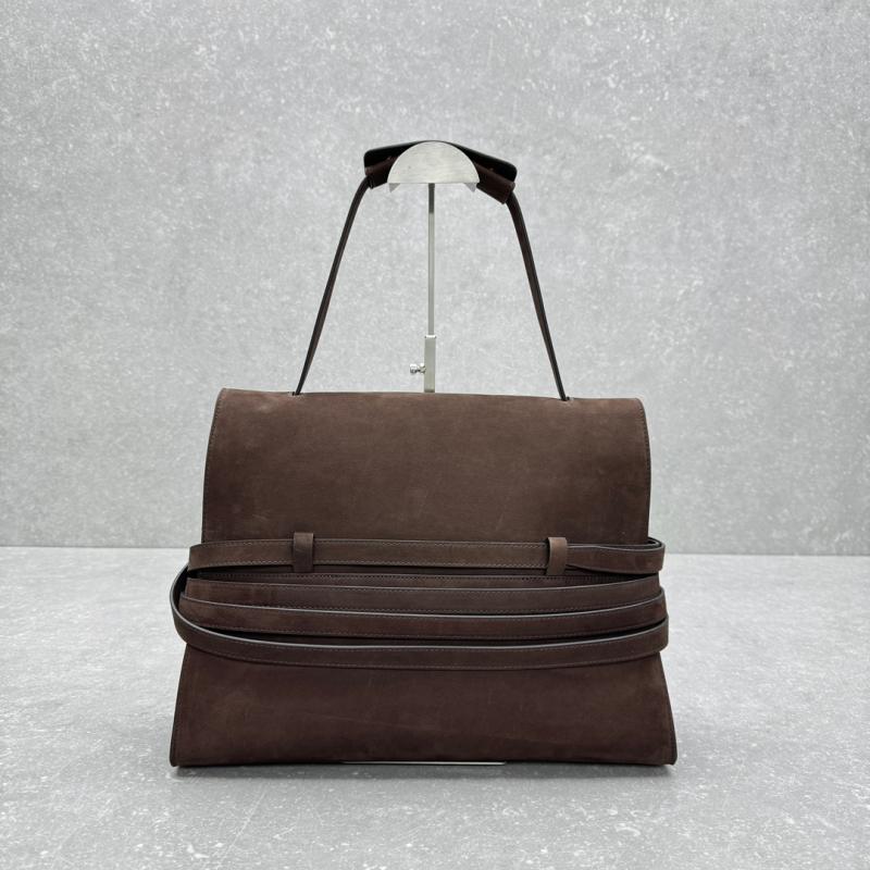 Large Moschino Tie Me bag Brown M8100