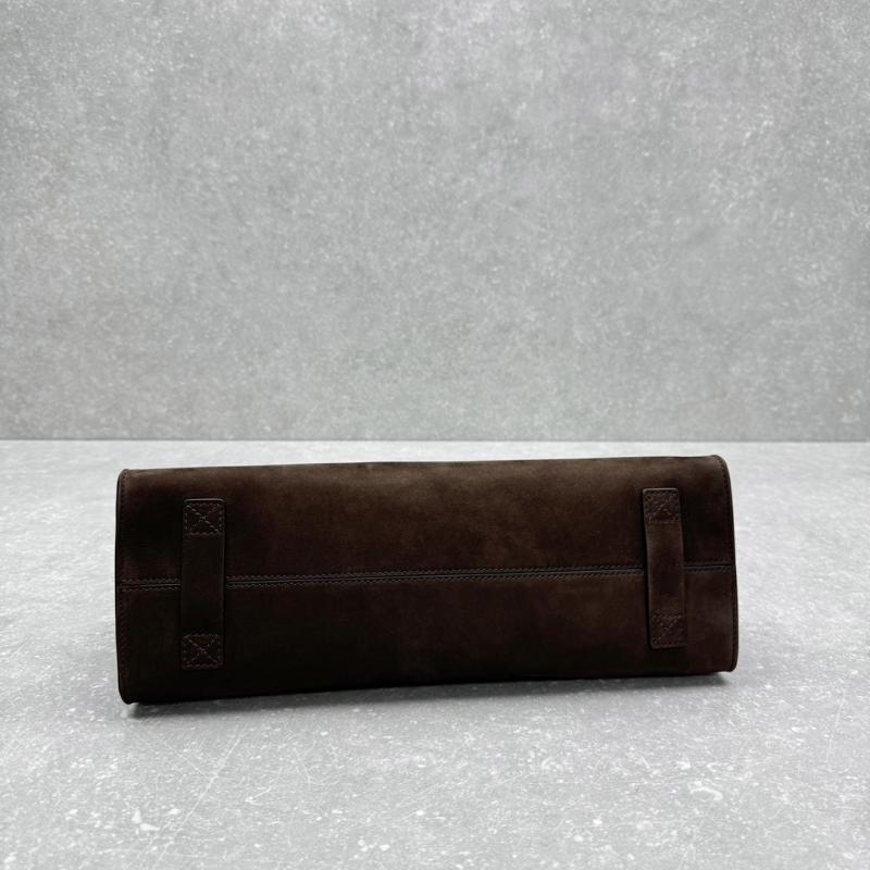 Large Moschino Tie Me bag Brown M8100