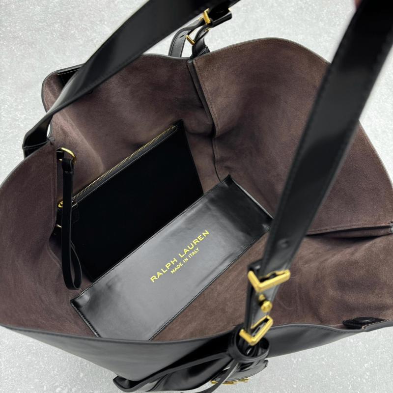 Large Ralph Lauren Collection Tote Black R7575