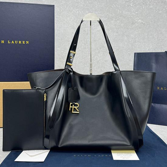 Large Ralph Lauren Collection Tote Black R7575