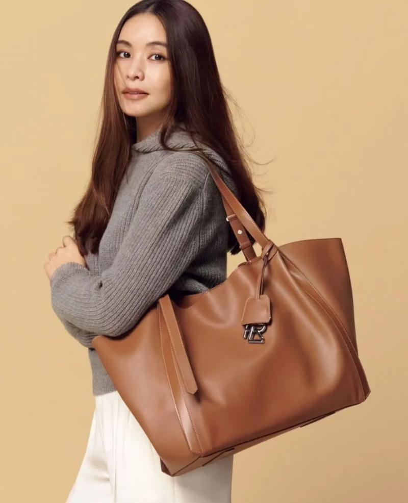 Large Ralph Lauren Collection Tote Brown R7575