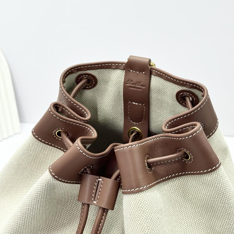Loro Piana Canvas Extra Drawstring backpack L27 FAP1404