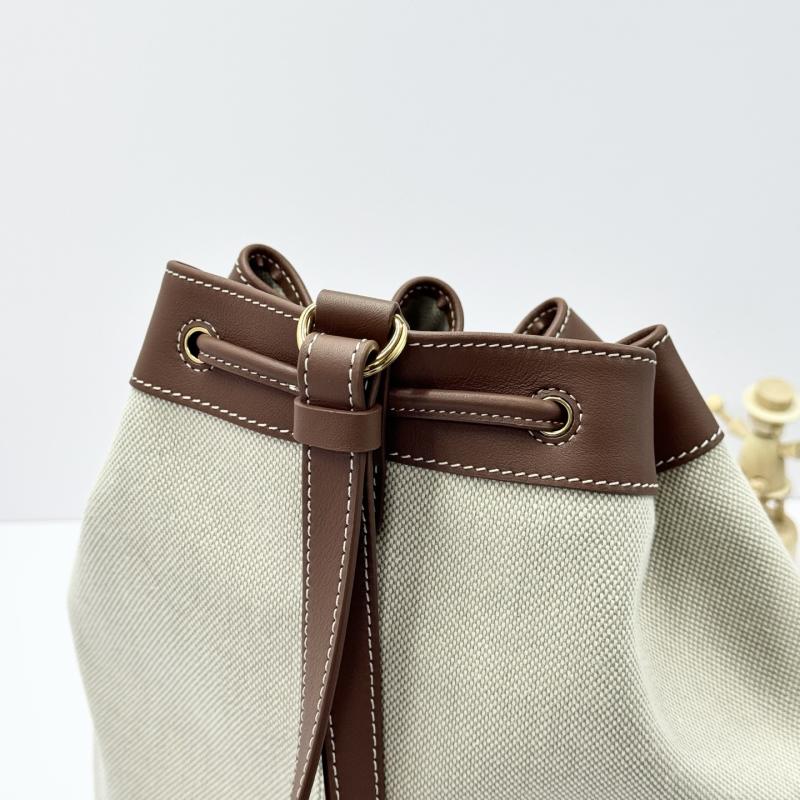 Loro Piana Canvas Extra Drawstring backpack L27 FAP1404