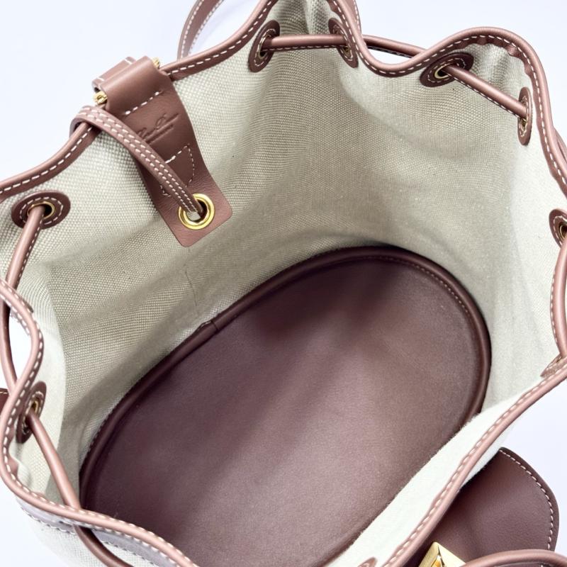 Loro Piana Canvas Extra Drawstring backpack L27 FAP1404