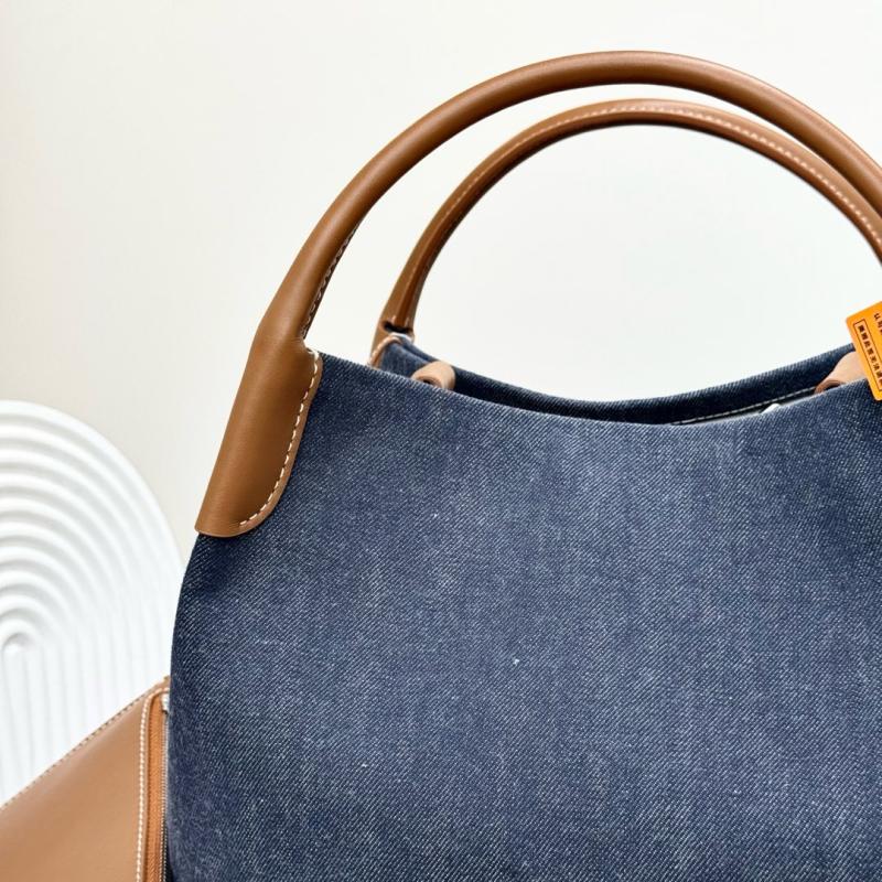 Loro Piana Denim Large Bale bag FAM9875