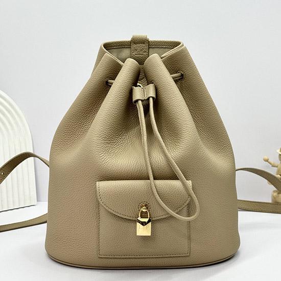 Loro Piana Extra Drawstring backpack L27 Beige FAP1404