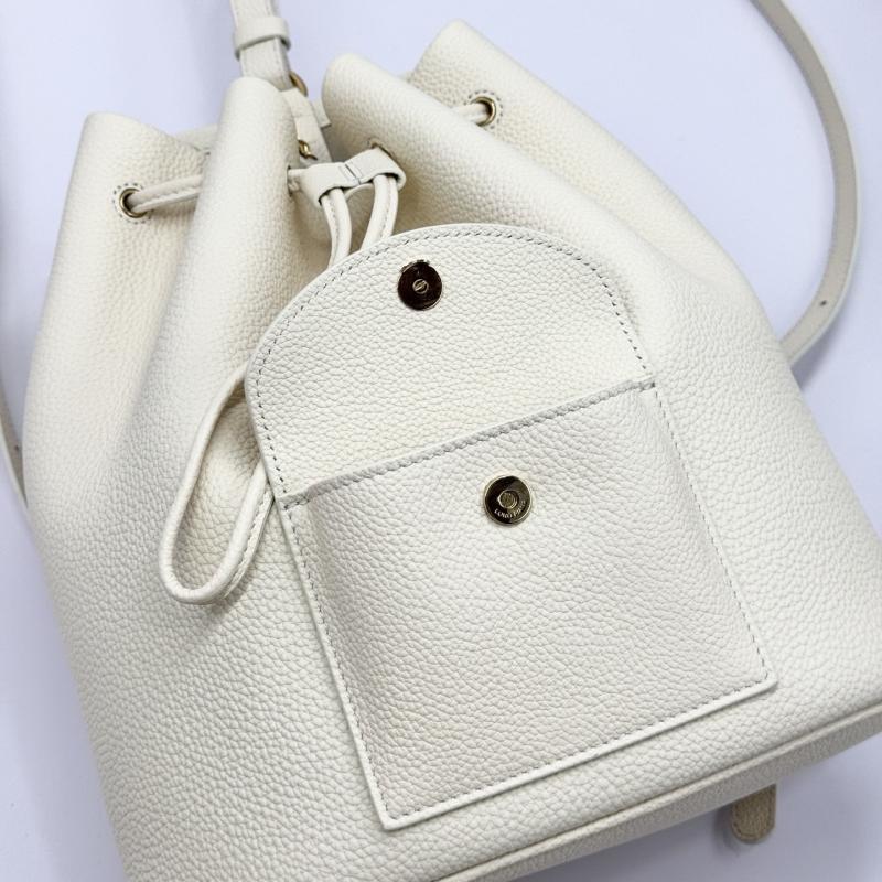 Loro Piana Extra Drawstring backpack L27 Cream FAP1404