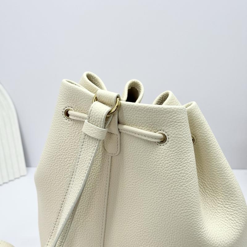 Loro Piana Extra Drawstring backpack L27 Cream FAP1404
