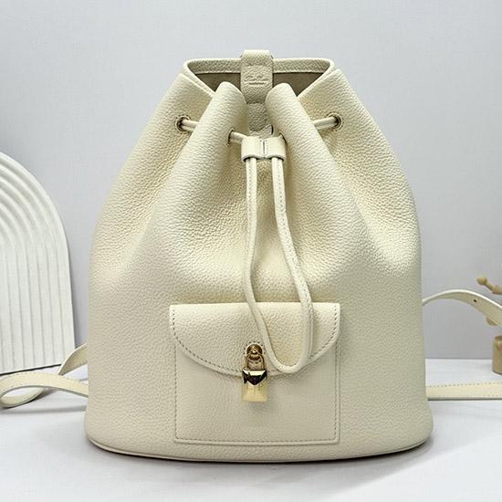 Loro Piana Extra Drawstring backpack L27 Cream FAP1404