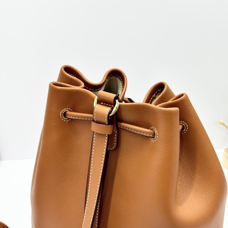 Loro Piana Extra Drawstring backpack L27 Tan FAP4322