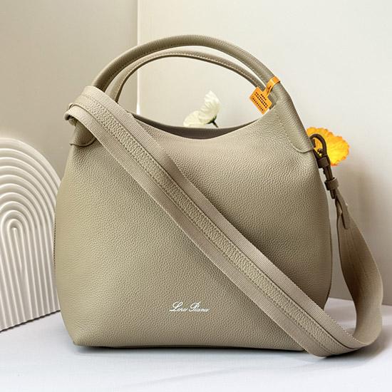 Loro Piana Large Bale bag Beige FAM9875