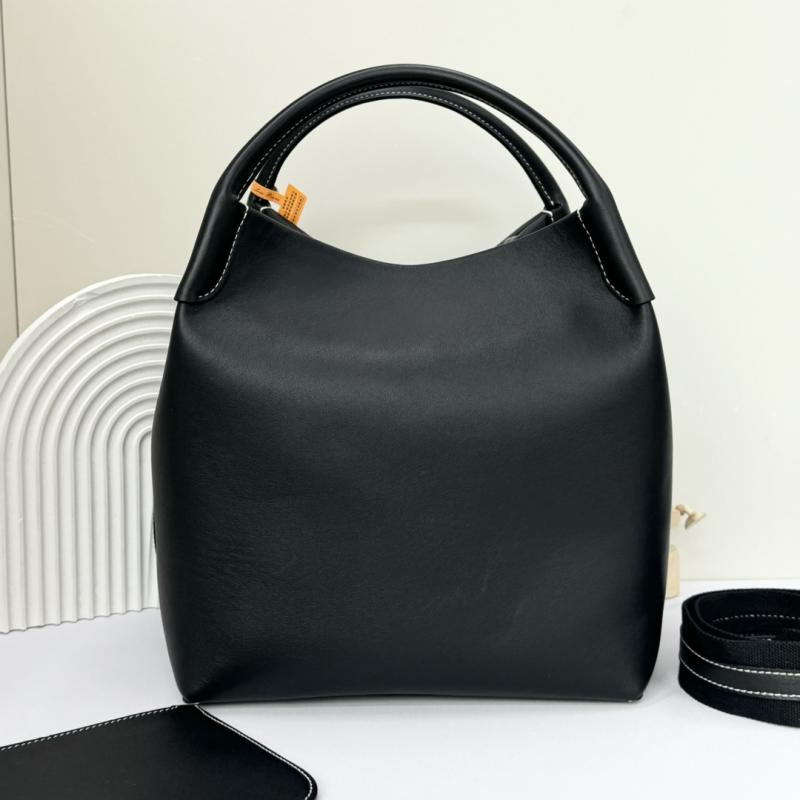 Loro Piana Large Bale bag Black FAM9875