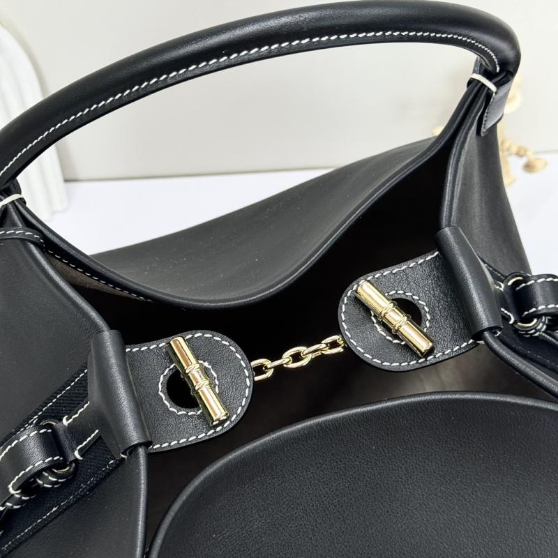 Loro Piana Large Bale bag Black FAM9875