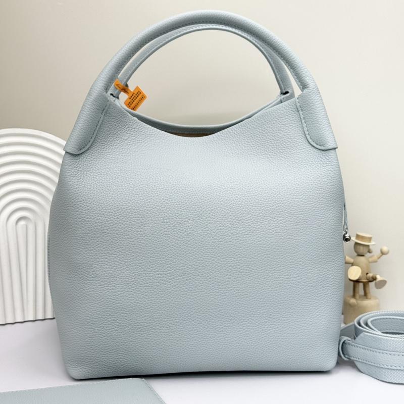 Loro Piana Large Bale bag Blue FAM9875