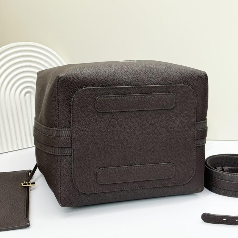 Loro Piana Large Bale bag Coffee FAM9875