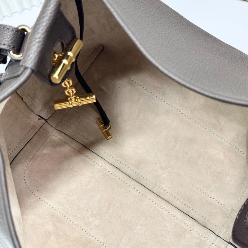 Loro Piana Large Bale bag Coffee FAM9875