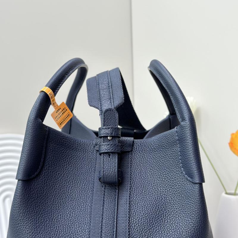Loro Piana Large Bale bag Midnight Blue FAM9875