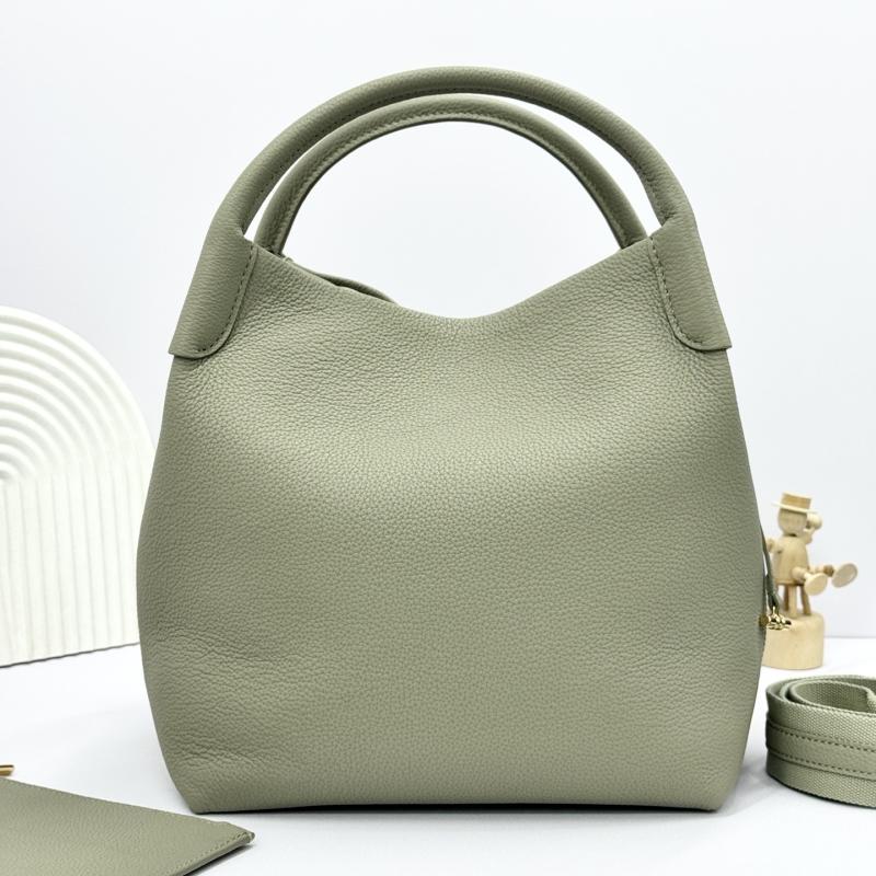 Loro Piana Large Bale bag Muted Tarragon FAM9875