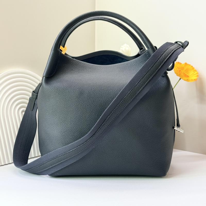 Loro Piana Large Bale bag Navy FAM9875