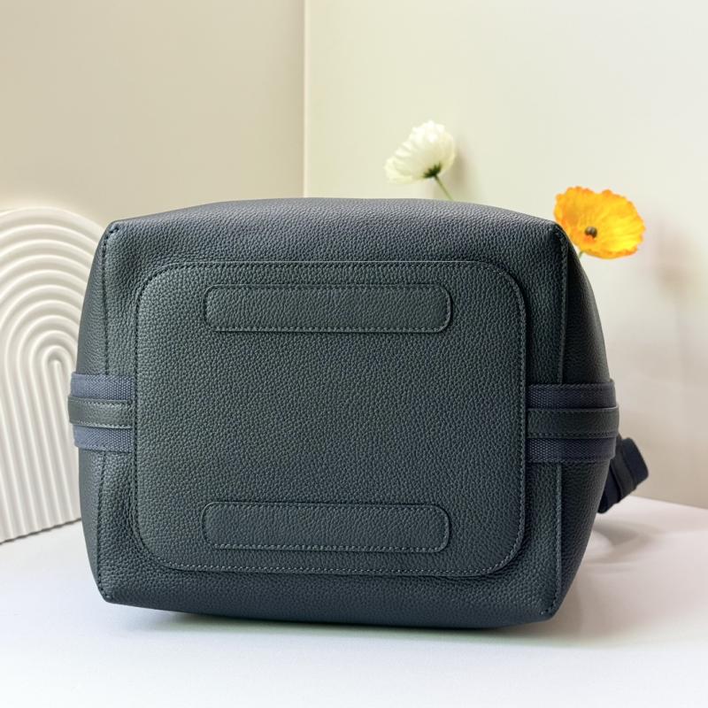 Loro Piana Large Bale bag Navy FAM9875
