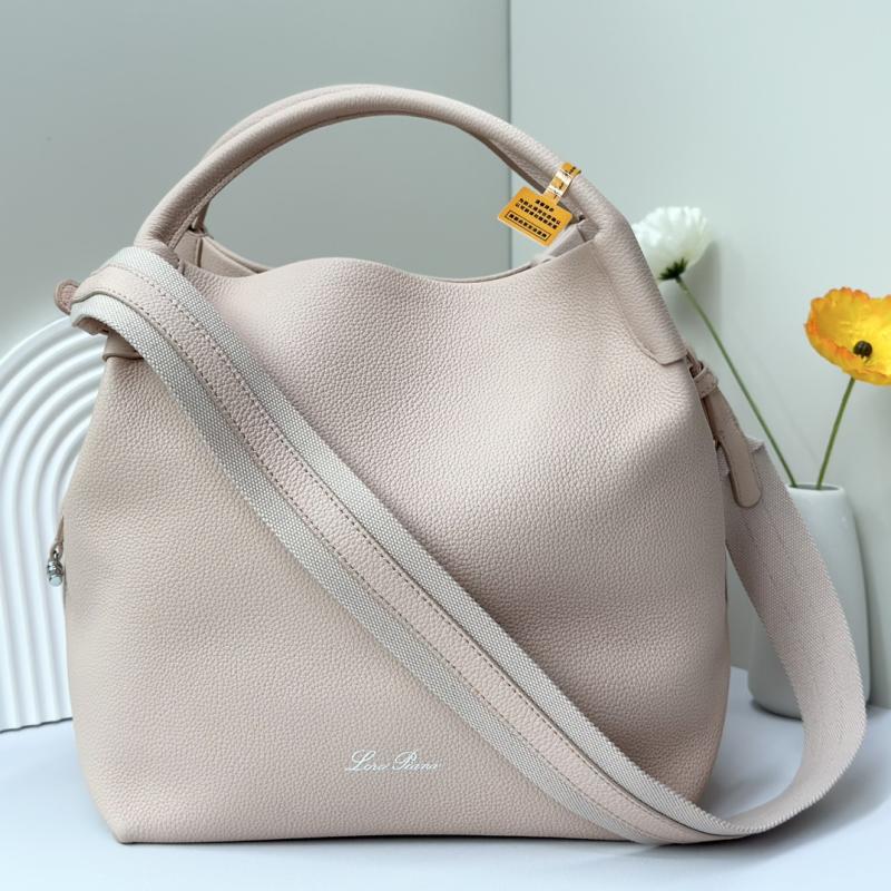 Loro Piana Large Bale bag Pink FAM9875