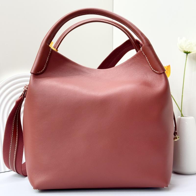 Loro Piana Large Bale bag Red FAM9875