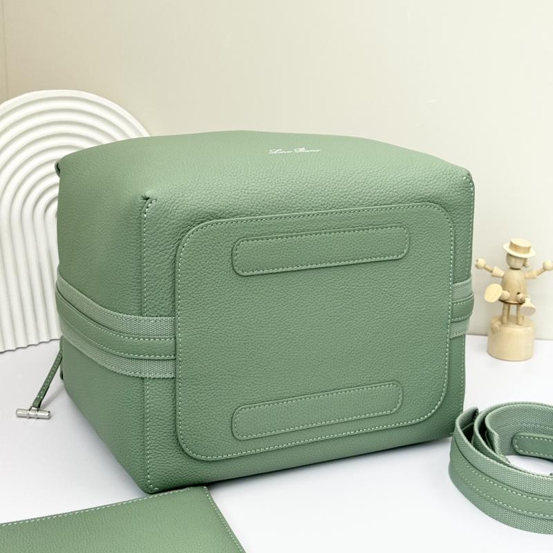 Loro Piana Large Bale bag Sage Brush Leaves FAM9875