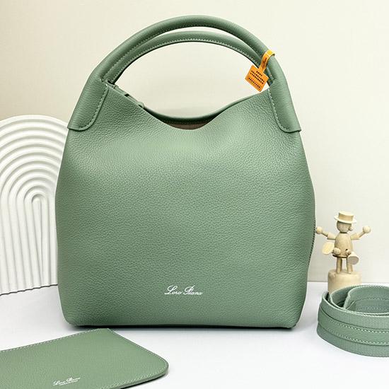 Loro Piana Large Bale bag Sage Brush Leaves FAM9875
