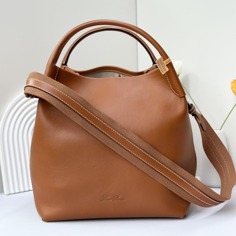 Loro Piana Large Bale bag Tan FAM9875