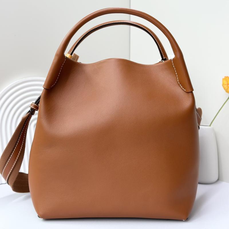 Loro Piana Large Bale bag Tan FAM9875