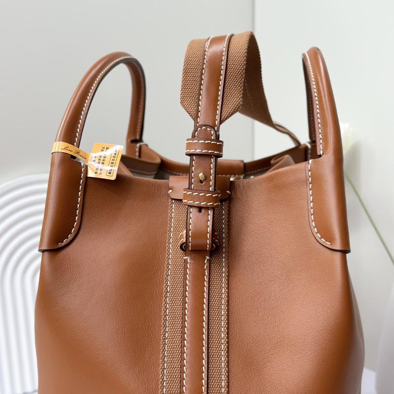 Loro Piana Large Bale bag Tan FAM9875