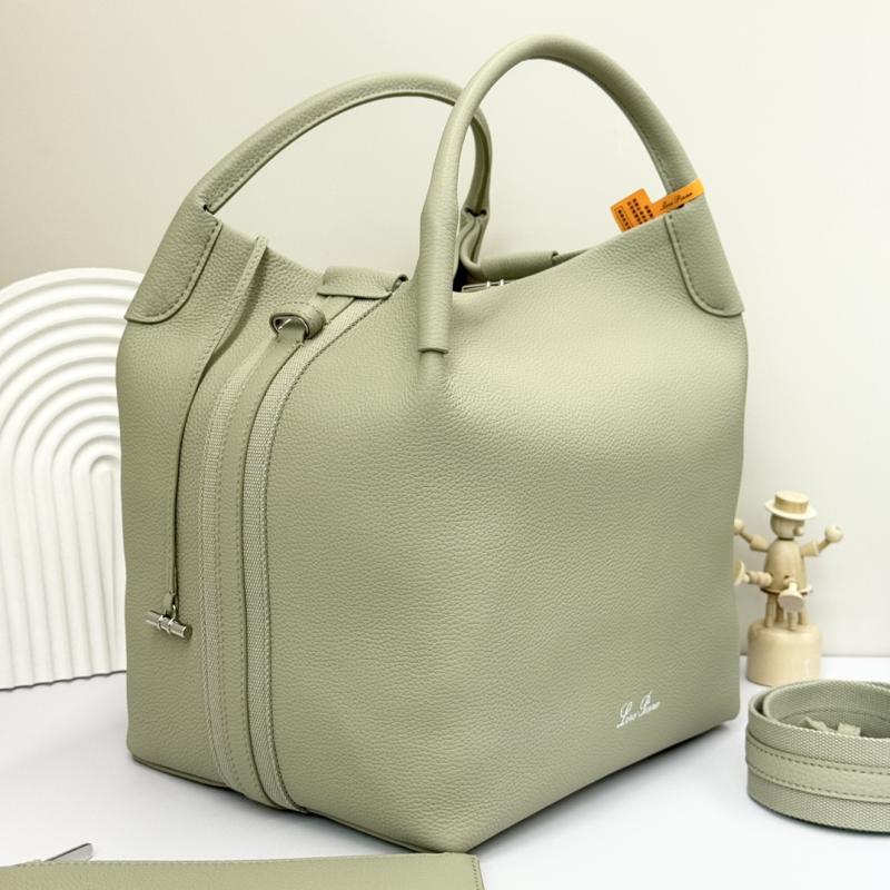 Loro Piana Large Bale bag Wasabi Green FAM9875