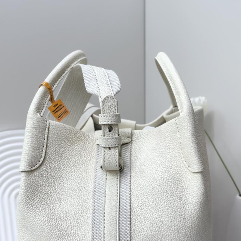 Loro Piana Large Bale bag White FAM9875