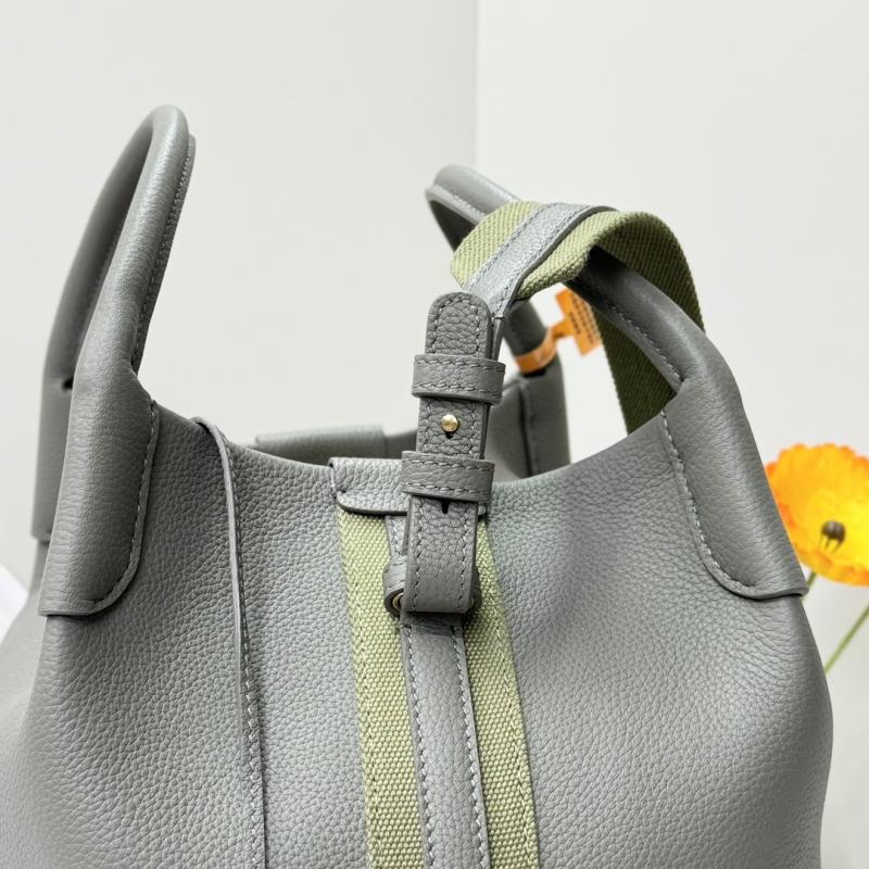 Loro Piana Large Bale bag Yerba Mate FAM9875