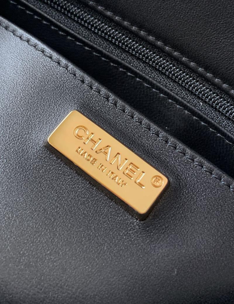 Small Chanel Sequins Shoulder Bag Black A52520